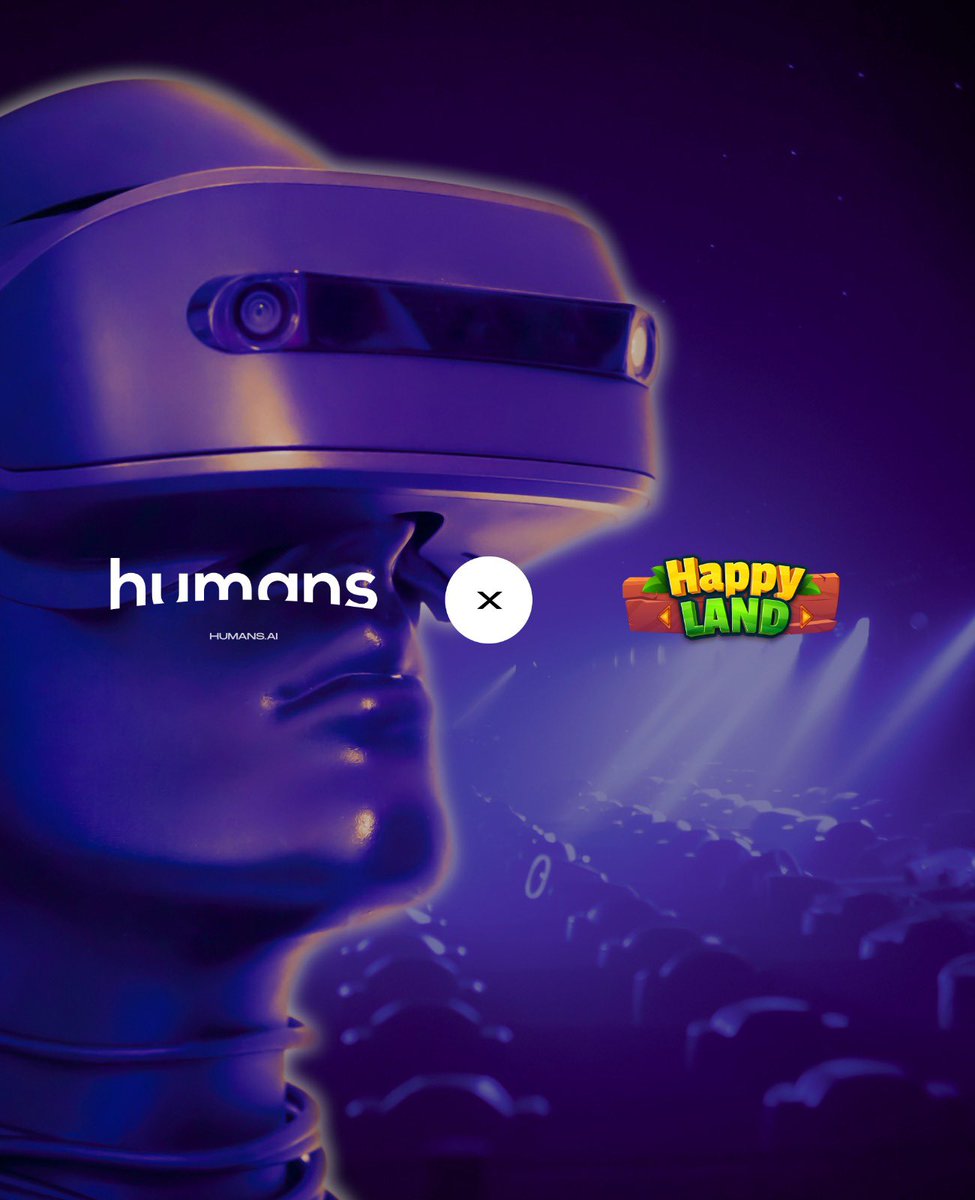 humansdotai's tweet image. 1/2 🤖🤝🕹 Humans.ai’s unique Proof-of-Human consensus will be used to prove land ownership in the Metaverse. We’re excited to announce our partnership with @HappyLand_HPL , the play-to-earn gaming platform on the blockchain!  

&amp;gt;&amp;gt; bit.ly/3wb3g0I