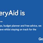 Image for the Tweet beginning: GroceryAid partners with Money Helper