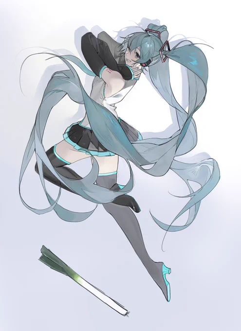 初音ミク とネギ… 