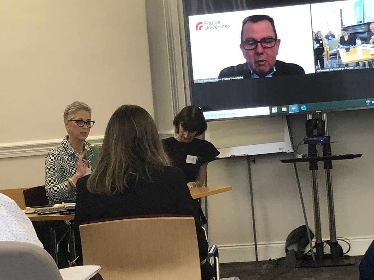 FedelmaM's tweet photo. @FranceinIreland @IUAofficial @char_eu @EuropUnivTech @enlight_eu @ECIUniversities @EU_CONEXUS @sup_recherche @Europe2022FR @vincentguerend Great to be heat and to hear from @ekstokes thanking all for contribution and commitment to date and calling for need for certainty in funding for European Universities Alliances @charm_eu @tcdglobal https://t.co/3Uvm7C0Rec