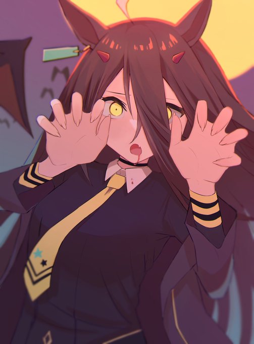 「ahoge claw pose」 illustration images(Latest)｜5pages