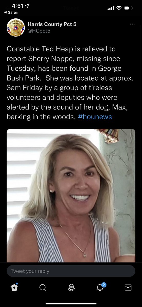 JayceeHughes17's tweet photo. @KPRC2Bill She has been found safe ❤️❤️❤️ https://t.co/n0QcmYETc1