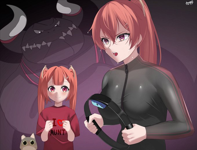 努力運動的TAKO跟幫阿姨打氣的塔蘿✨✨(畫完發現構圖很ㄎㄧㄤwww
還有我也拿到ㄋㄋ滑鼠墊了(♡˙︶˙♡)
#TAKOSEC 