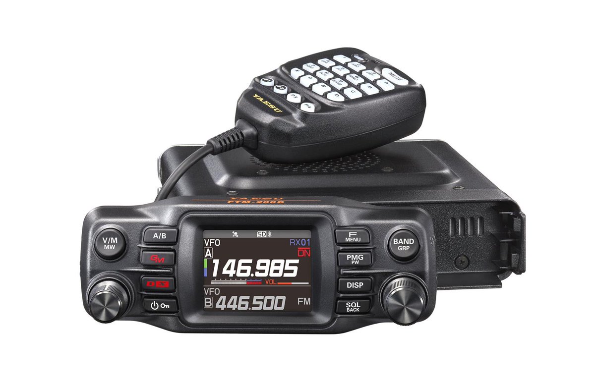 QRZnow's tweet photo. Yaesu FTM-200DR Dual Band System Fusion Radio - FIRST LOOK! https://t.co/l9mMW9akFL https://t.co/TL7v8cnnaF