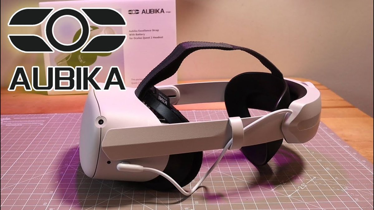 30minV's tweet photo. AUBIKA Excellence Strap with Battery [REVIEW] The alternative Quest 2 Elite strap for less money! #VirtualReality #vr #Quest2 #AUBIKA
https://t.co/ETRcEKtAqu https://t.co/aTTxZXLgCu