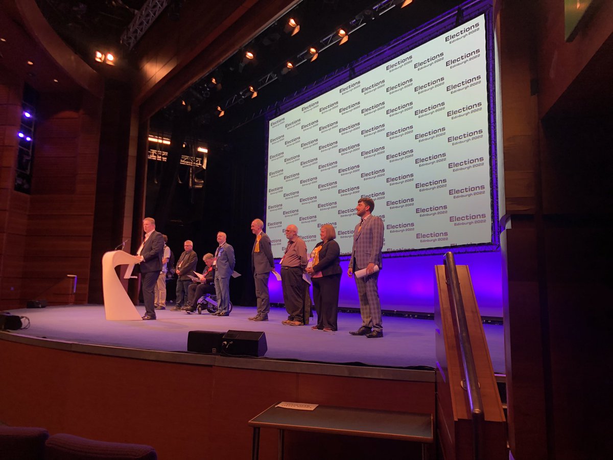 Godden78's tweet photo. First result in Edinburgh. 3 @scotlibdems and 1 @theSNP councillors elected in the Almond Ward. @BBCScotlandNews https://t.co/1mNDhg5hCe