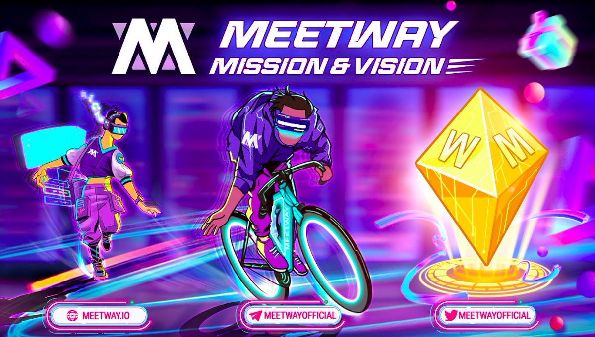 meetwayofficial's tweet photo. 🔥MEETWAY  - MISSION &amp; VISION
Following the strong development of AR technology, MeetWay was born with the vision of creating a miniature metaverse right on your mobile device, helping you change your life right now.
👉Details: https://t.co/4jRdmReJCE
#MeetWay #Music #MoveToEarn https://t.co/UedBie9MBk