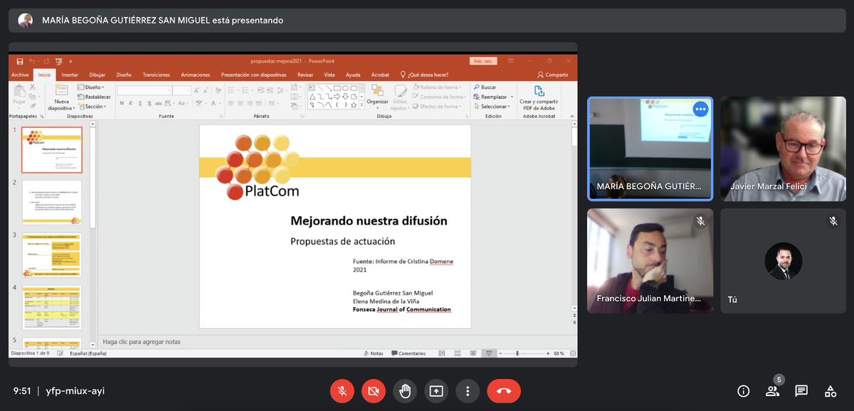 PlatCom · Plataforma de Revistas de Comunicación tweet media