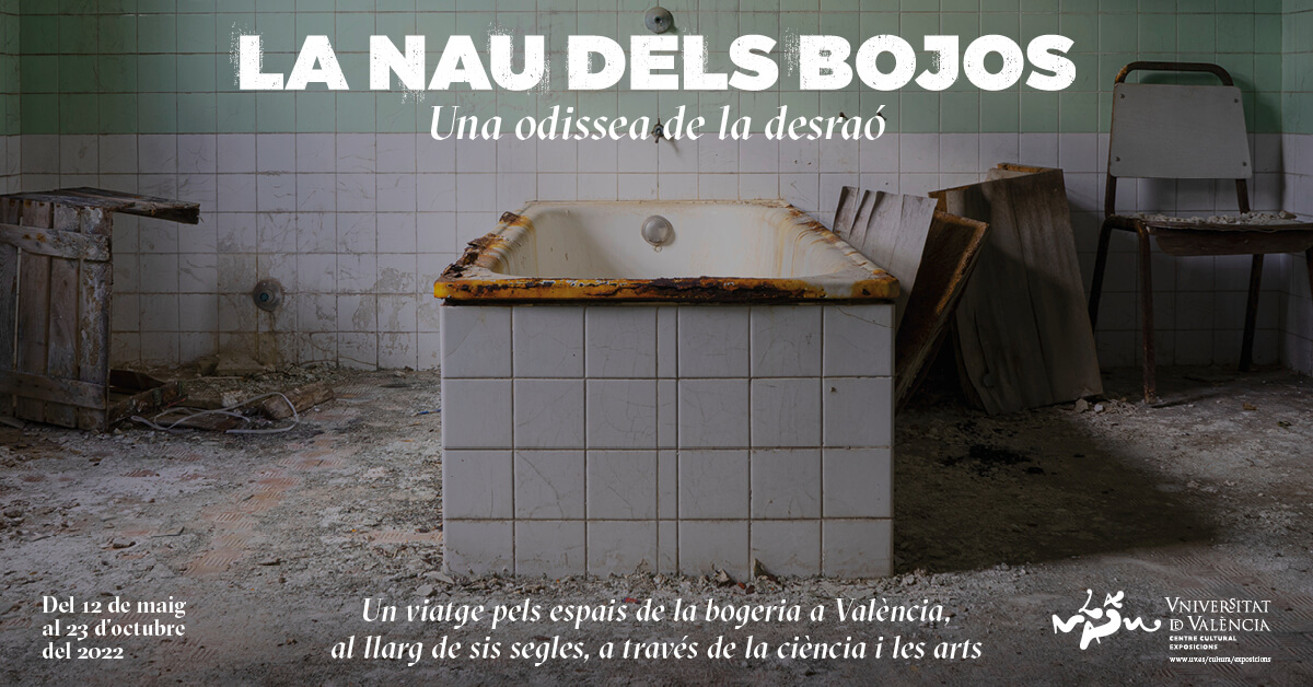 LaNauuv's tweet photo. 🟢 El pròxim dijous 12, a les 19 hores, s'inaugura '𝐋𝐚 𝐍𝐚𝐮 𝐝𝐞𝐥𝐬 𝐛𝐨𝐣𝐨𝐬', un dels projectes més ambiciosos del vicerectorat de Cultura de la @UV_EG que analitza la bogeria des de fa més de sis segles.

📅 12/05 - 23/10
📍 @LaNauuv 

#LaNauDelsBojos #ExposicionsLaNau https://t.co/1qtunxwxdg