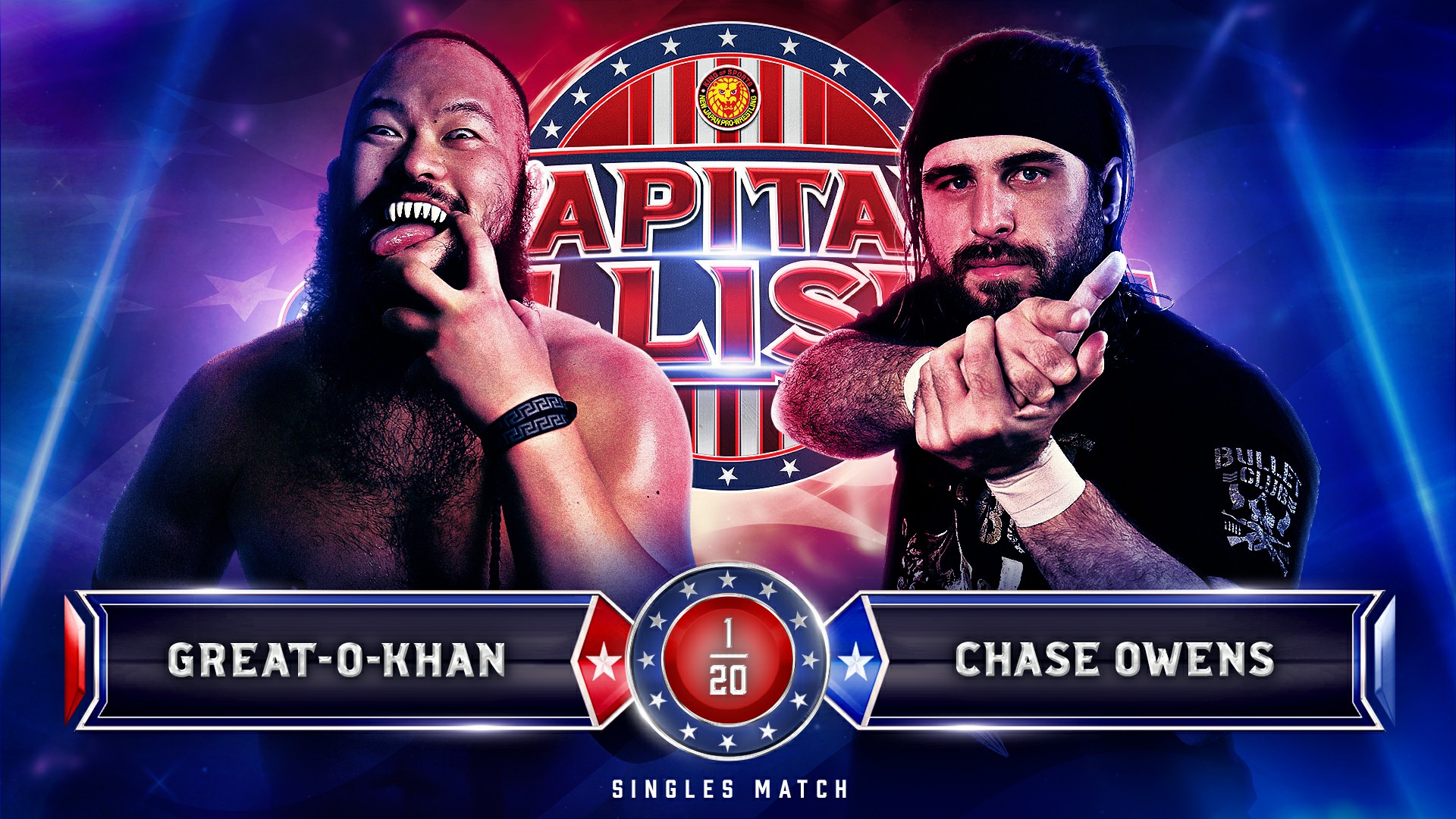 NJPW Cartel completo para «Capital Collision» Superluchas