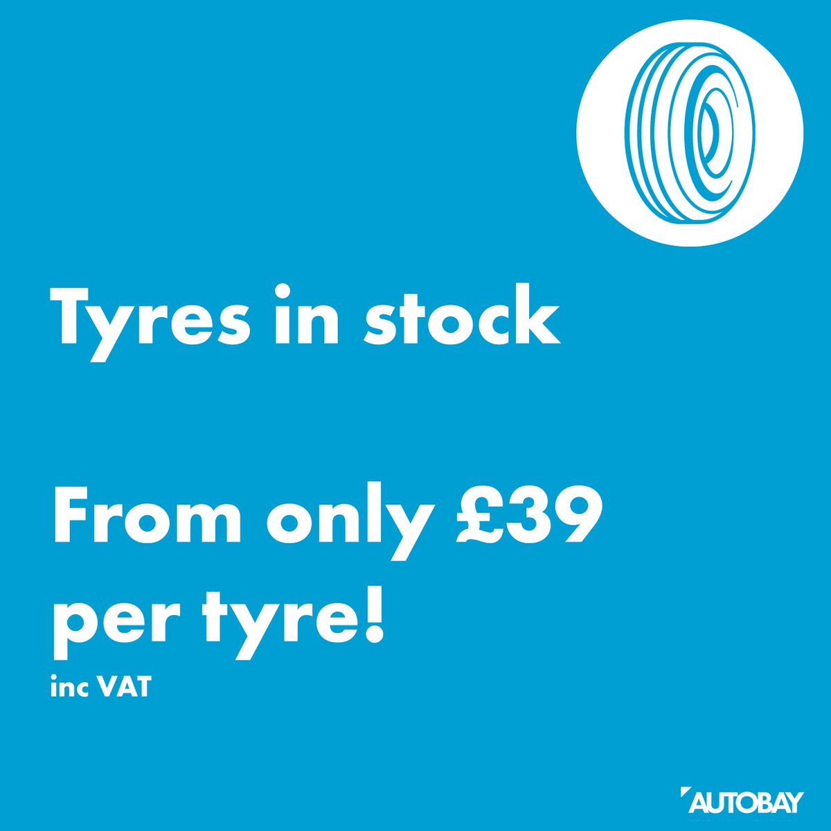autobayofficial's tweet photo. 🛞 Tyres In Stock 🛞

From only £39 per tyre, we have a wide range of tyres from budget to premium, in stock and ready to fit. 

Get in touch today for your quote:
👨🏻‍💻 https://t.co/WeNvPZgn4f https://t.co/gkAIrn1fI1