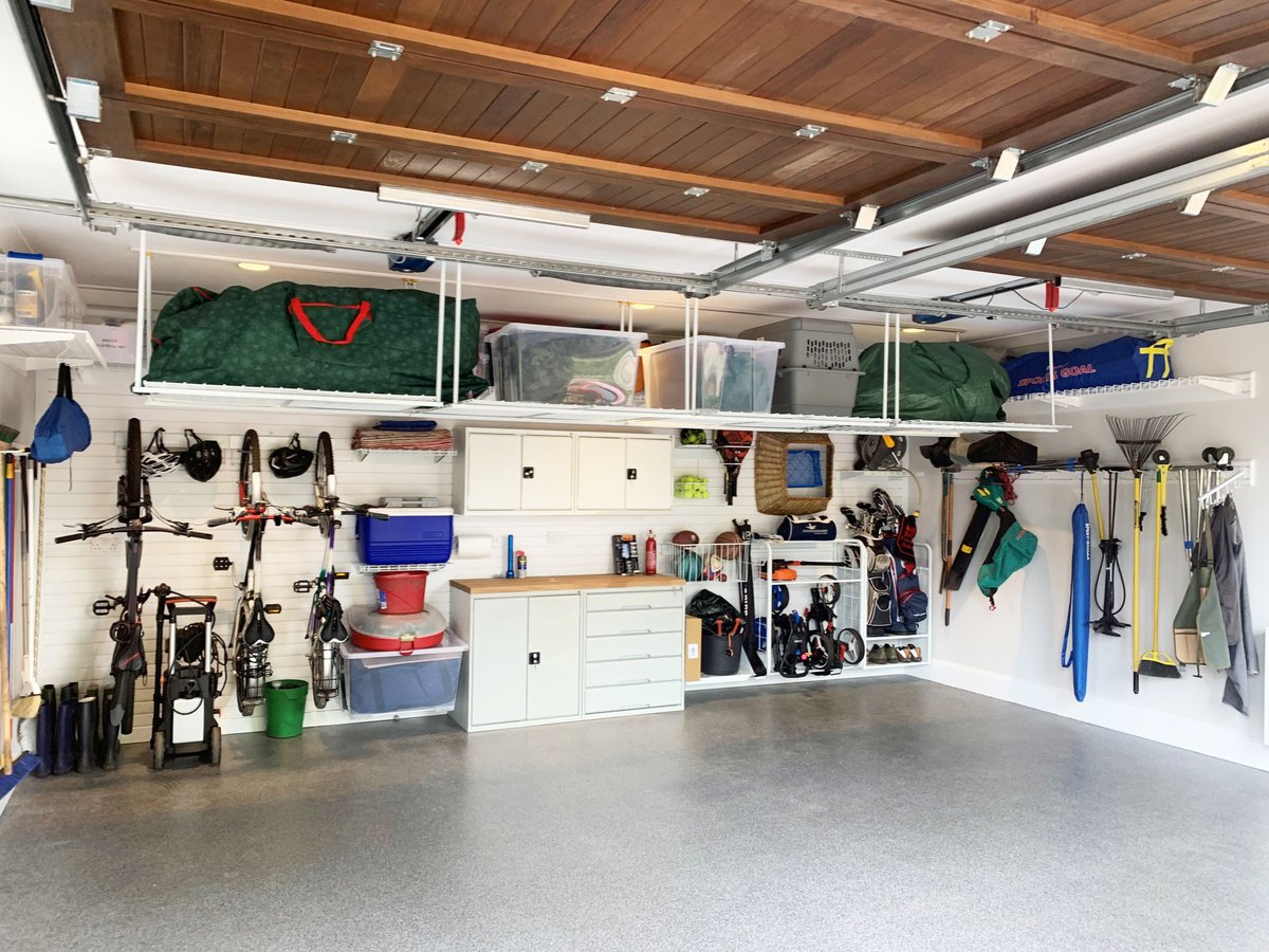 A beautiful resin floor installed in this Surrey garage, complete with wall and ceiling storage solutions.

Get in touch to get a quote for your garage floor at garageflex.co.uk

#resinfloor #garageresinfloor #resinflooring #mma #mmaresin #garagefloor