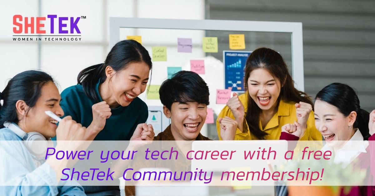 SheTekGlobal's tweet photo. Power your tech career with a free #SheTekCommunitymembership! Sign up for SheTek and get access to all our resources including our #webinarlibrary, exclusive sneak peeks at our #events, #mentoring and #networkingopportunities, and more.
https://t.co/t2aJ8BbR0M https://t.co/Th2MwlzuDa