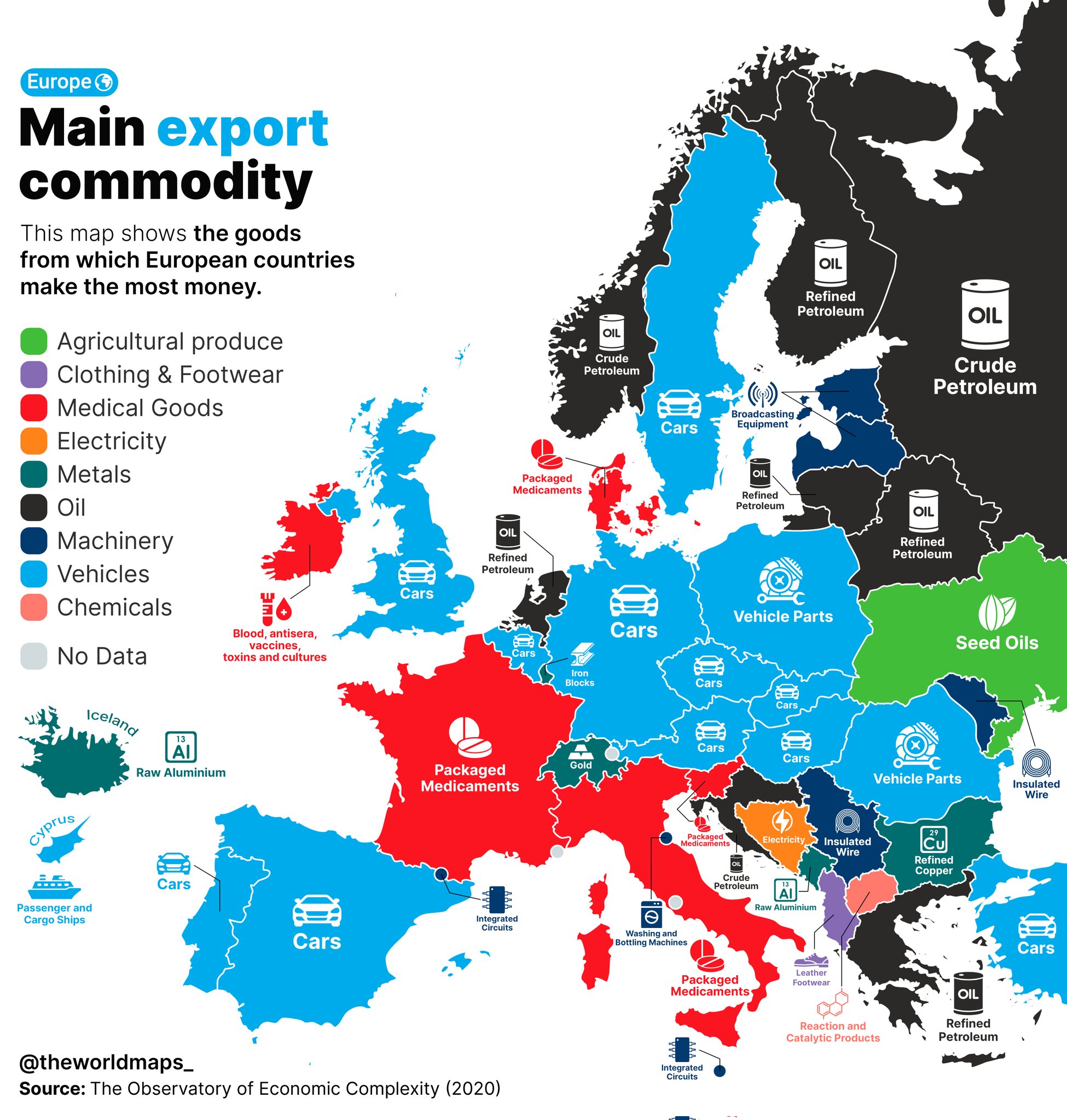 european countries map 2022