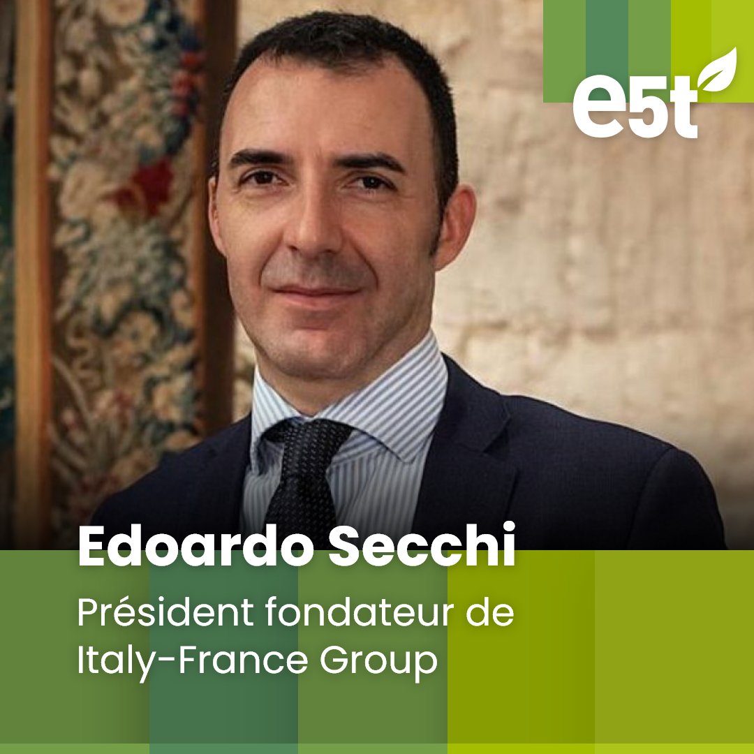 FondsE5T's tweet photo. Aux côtés de @MyMaestroni, Présidente fondatrice e5t et @dboismoreau, Directrice exécutive e5t, @EdoardoSecchi_ , Président fondateur de Italy-France Group organise le séminaire de la neutralité carbone qui se tiendra le 30 juin prochain à Rome. #énergie #transition #innovation https://t.co/cdmYwmQ4b5