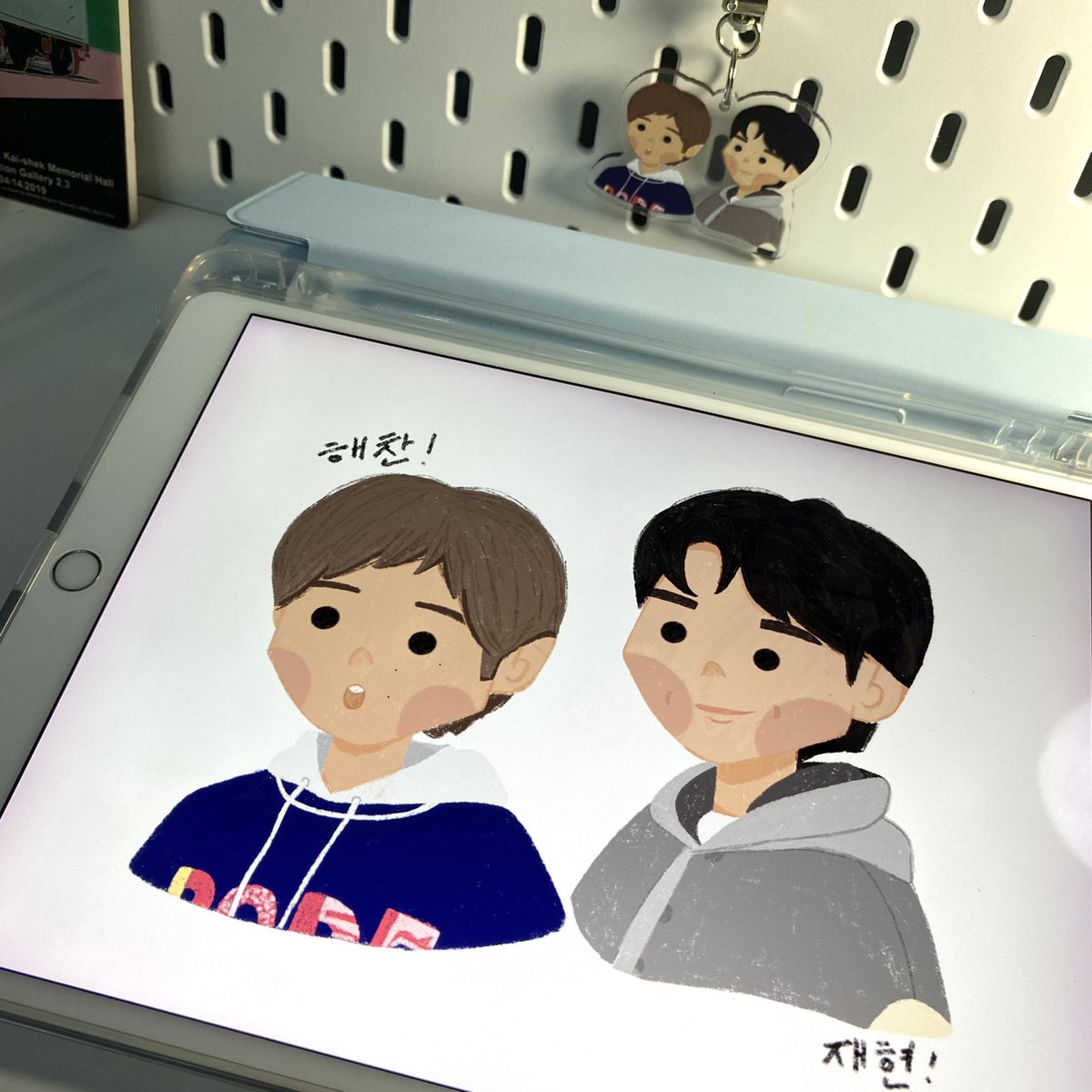 haejaeheart's tweet photo. my jaehyuck beautiful!!! π«ΆπΌ
got my @kartkaptor commissioned art printed in a keyring hihi super love this pbae thank u sm again lov u π #pbudol https://t.co/rlsbFnoN0R