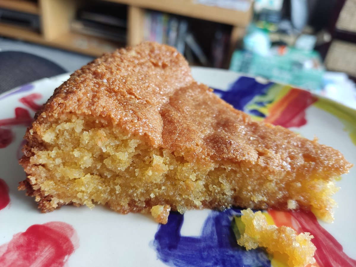 Lemon polenta cake 🍋🍋