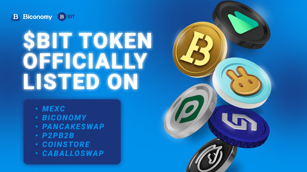 BiconomyCom's tweet photo. #BITToken is traded on 6 #cryptoexchanges and can be purchased on any of them🚀 
@MEXC_Global @Biconomy_Global @PancakeSwap @p2pb2b @coinstore_en @CaballoSwap 

📈Details: https://t.co/ZHDJvKBmS0

#BITToTheMoon #BuyBIT #HoldBIT #BiconomyToken https://t.co/1EHWMQy3Ia
