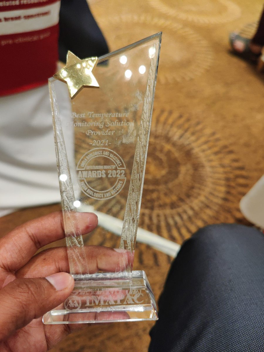 AdaptLoggers's tweet photo. We thank #IMAPAC for this recognition. It has been a splendid experience to work towards the vision of #Adapt.
#AdaptToThrive #adaptloggers #coldstorage #coldchainlogistics #iot #logistics #supplychainmanagement #BVOIA #Pune #Adapt #thankyou #GIBF2022 #VWS2022 #IMAPAC https://t.co/D4XoD76ZhU