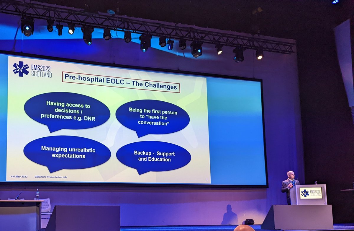 Paul Watson (@scottishpaul) on Twitter photo Pre-hospital End of Life Care Challenges. Great points by @CJblue72_ #ems2022 @realmwelljag <a href="/SandraC65402031/">Sandra Campbell(FRCN)</a> Pre-hospital End of Life Care Challenges. Great points by @CJblue72_ #ems2022 @realmwelljag <a href="/SandraC65402031/">Sandra Campbell(FRCN)</a>