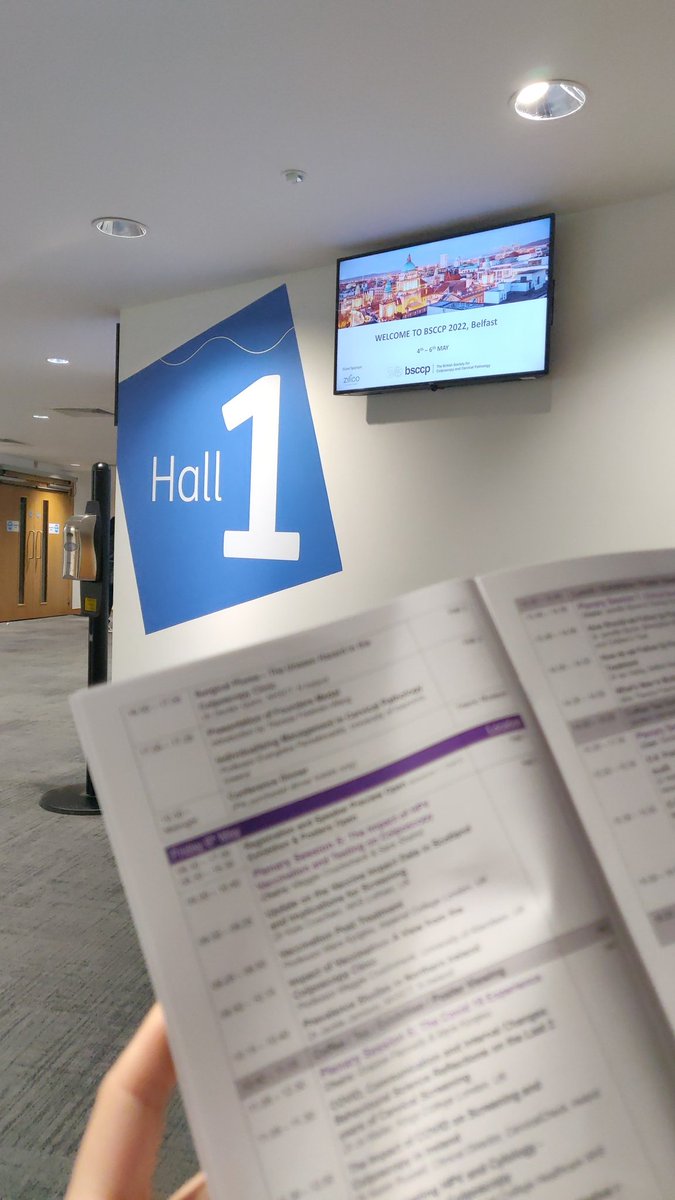 Great talks this morning on the impact of HPV Vaccination and testing on colposcopy. <a href="/TheBSCCP/">BSCCP Annual Scientific Meeting</a>