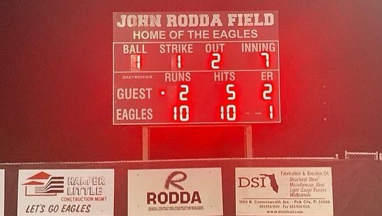 Last night was fun. These boys have worked so hard to get to this point and seeing the joy this brought them makes all the long days worth it. Our district is one of the toughest in central Florida. Coming out on top of this district is no small feat! <a href="/GJHSBaseball/">George Jenkins HS Baseball</a>