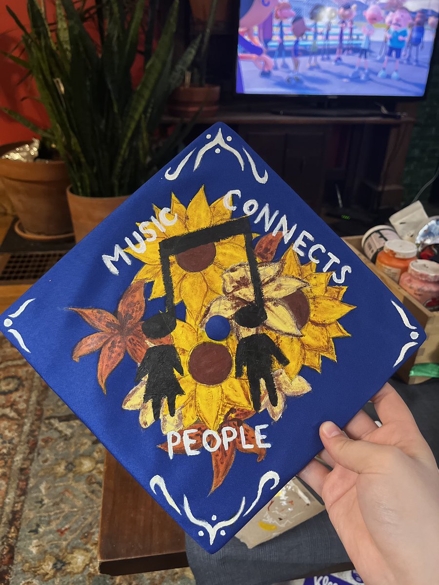 My own is preparing for graduation. Love this!