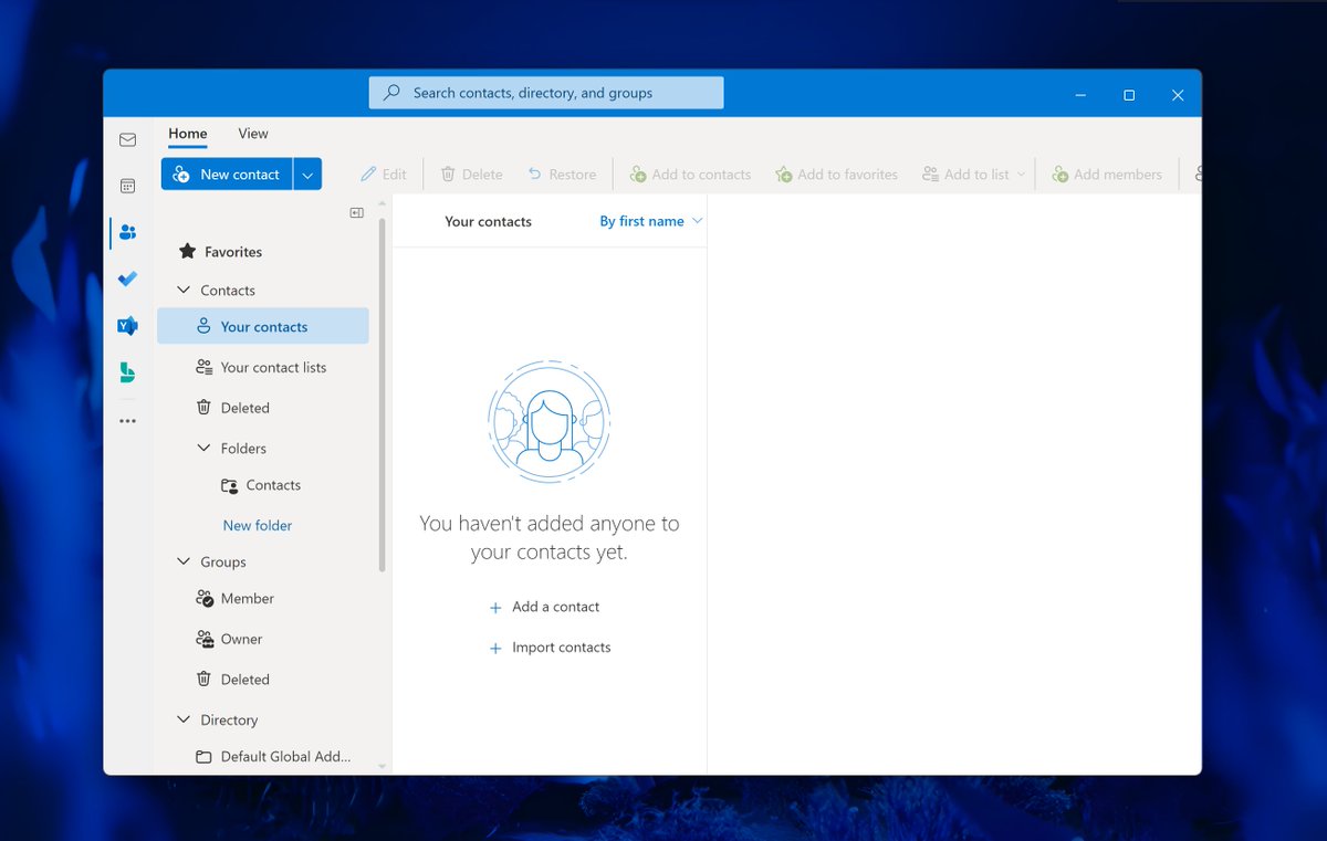 FireCubeStudios's tweet photo. Here is how One Outlook settings, peoples, new mail and calendar page
#WIndows11 #FluentDesign #OneOutlook https://t.co/mCO9MModgJ