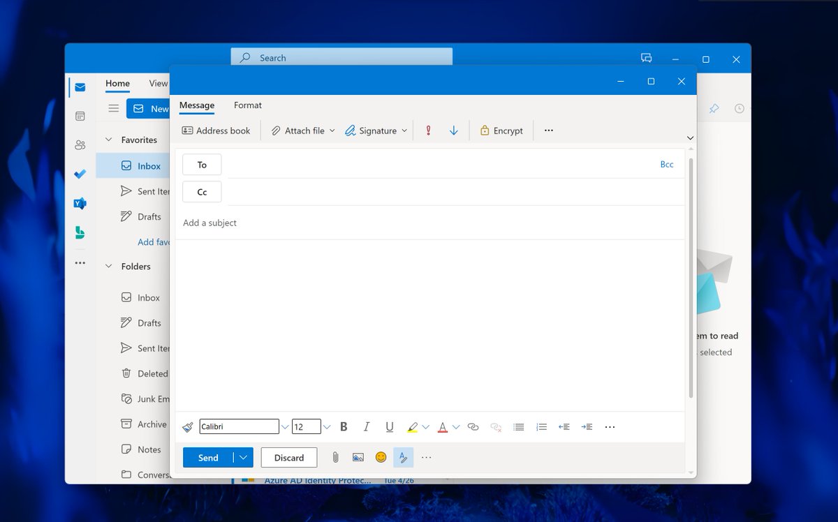 Here is how One Outlook settings, peoples, new mail and calendar page
#WIndows11 #FluentDesign #OneOutlook