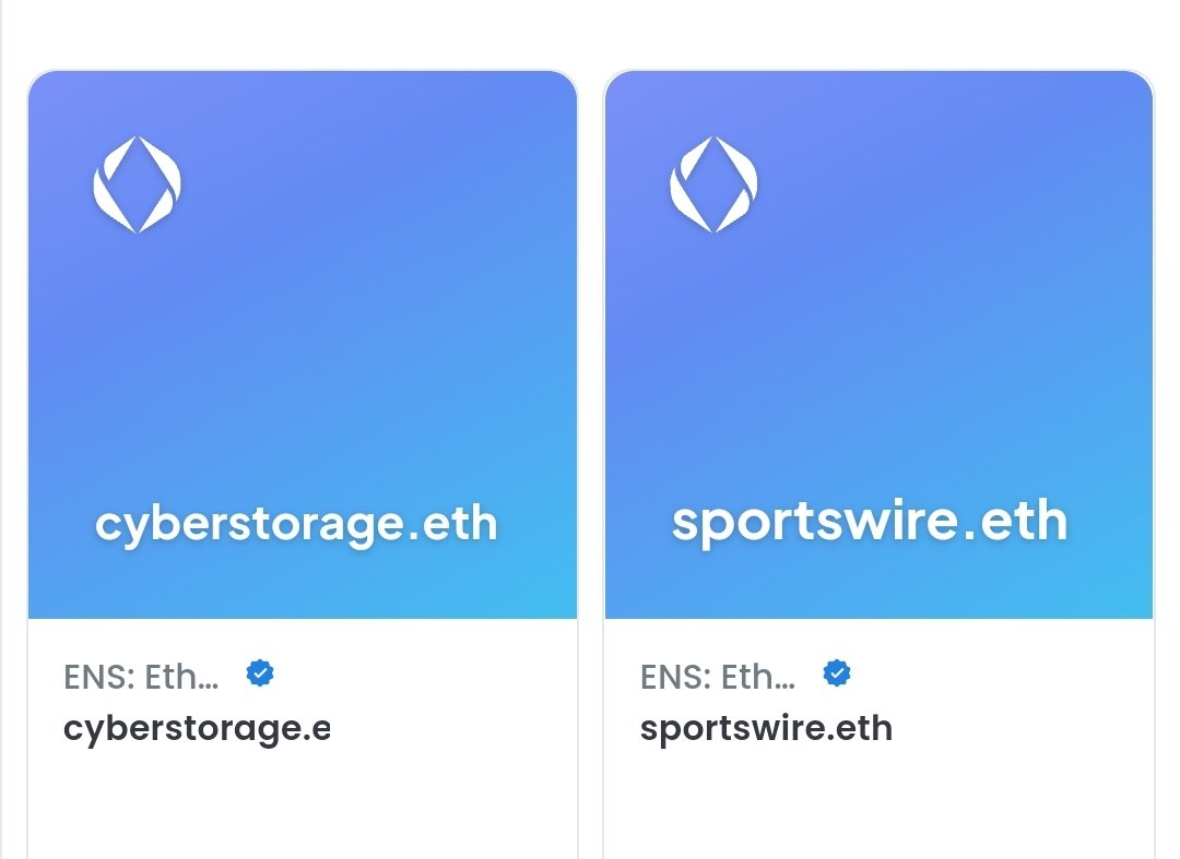 @NFTsAreNice Wen real words with utility pump? 👀👀👀
#ENS
#DomainNames
#DomainsForSale
#CyberStorage
#SportsWire