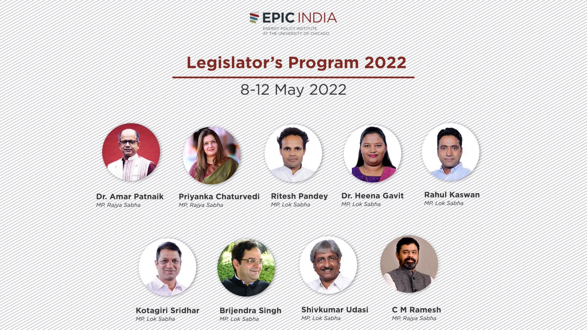 EPIC_India's tweet photo. We are extremely happy to welcome our participants for this year's #LegislatorsProgram2022 where policymakers and researchers will share their knowledge, ideas and more to solve India's challenges while ensuring continued development for our country.
#IndianMPsVisit @UChicago https://t.co/0A5KSdVFMe