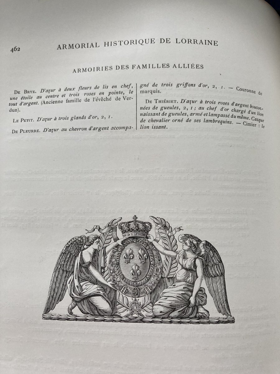 heraldique_fr's tweet photo. Pour #LesArmoiriesDuVendredi les armes de la famille de #Luxer : D’argent, au dextrochère de carnation, armé d’azur, mouvant du flanc senestre de l’écu, tenant une épée du même mise en pal, chargée (sic) d’une fasce d’or accostée à senestre d’un lion contre-rampant aussi d’azur. https://t.co/QeOSuokZXj