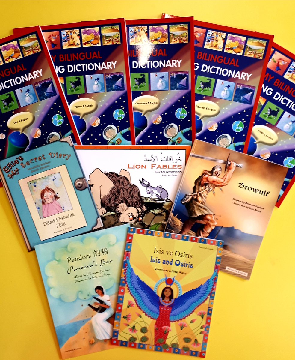 BlaiseHighLRC's tweet photo. A very tiny sample of the new @MantraLinguauk bilingual/dual language books in stock for our #EAL students @BlaiseHighSch.
#13languages
#SchoolofSanctuary
@GreenshawTrust @GreatSchLibs @Bristol https://t.co/iOazsTYtt9