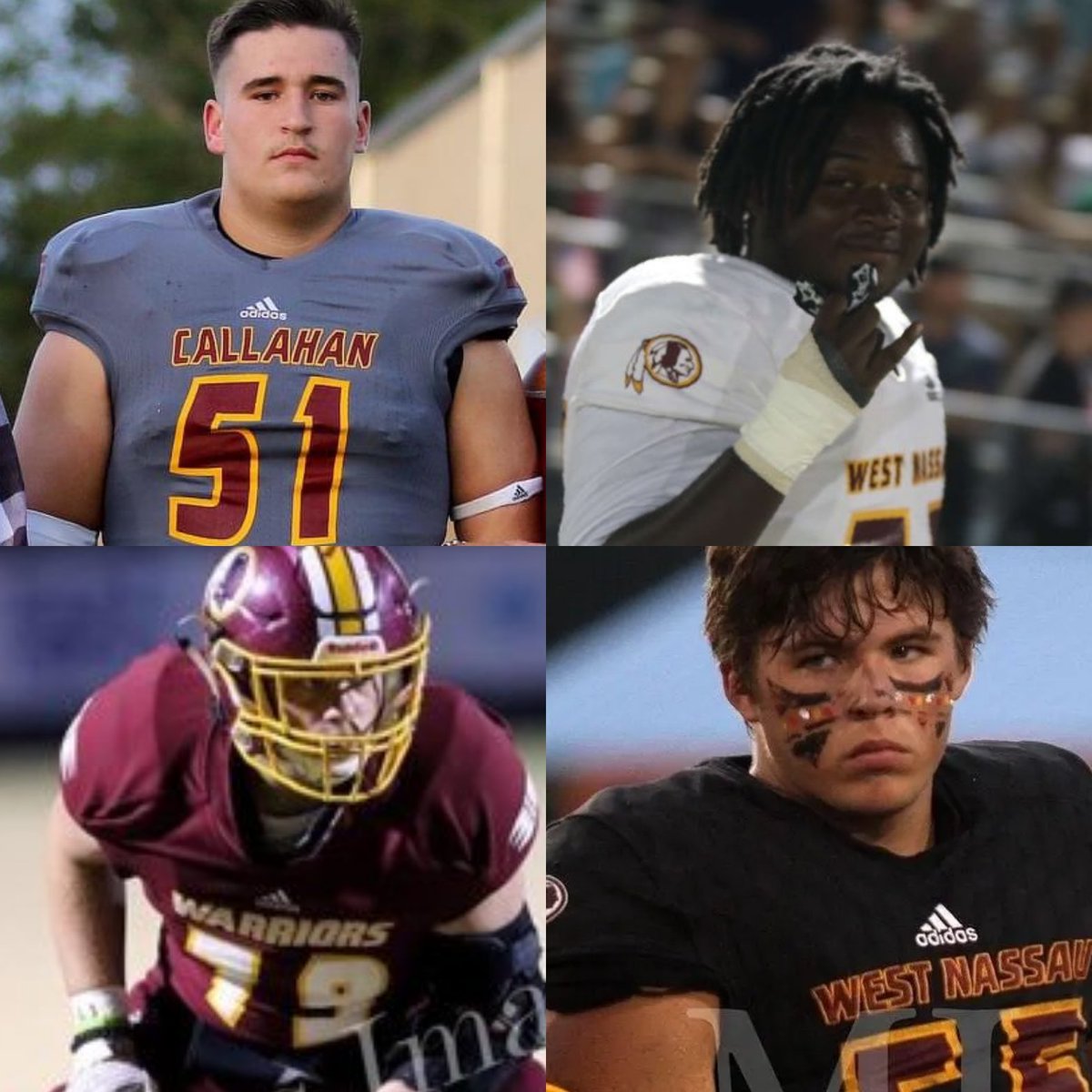 Coach Brian Butler WNHS (@coachbutler_wn) on Twitter photo The 2022 <a href="/WNHSwarriorFB/">WNHSfootball</a> class will have 4 Offesive Lineman sign to play at the next level, Proud of these Young Men
#oline #hawglife #ntnb #5strong The 2022 <a href="/WNHSwarriorFB/">WNHSfootball</a> class will have 4 Offesive Lineman sign to play at the next level, Proud of these Young Men
#oline #hawglife #ntnb #5strong