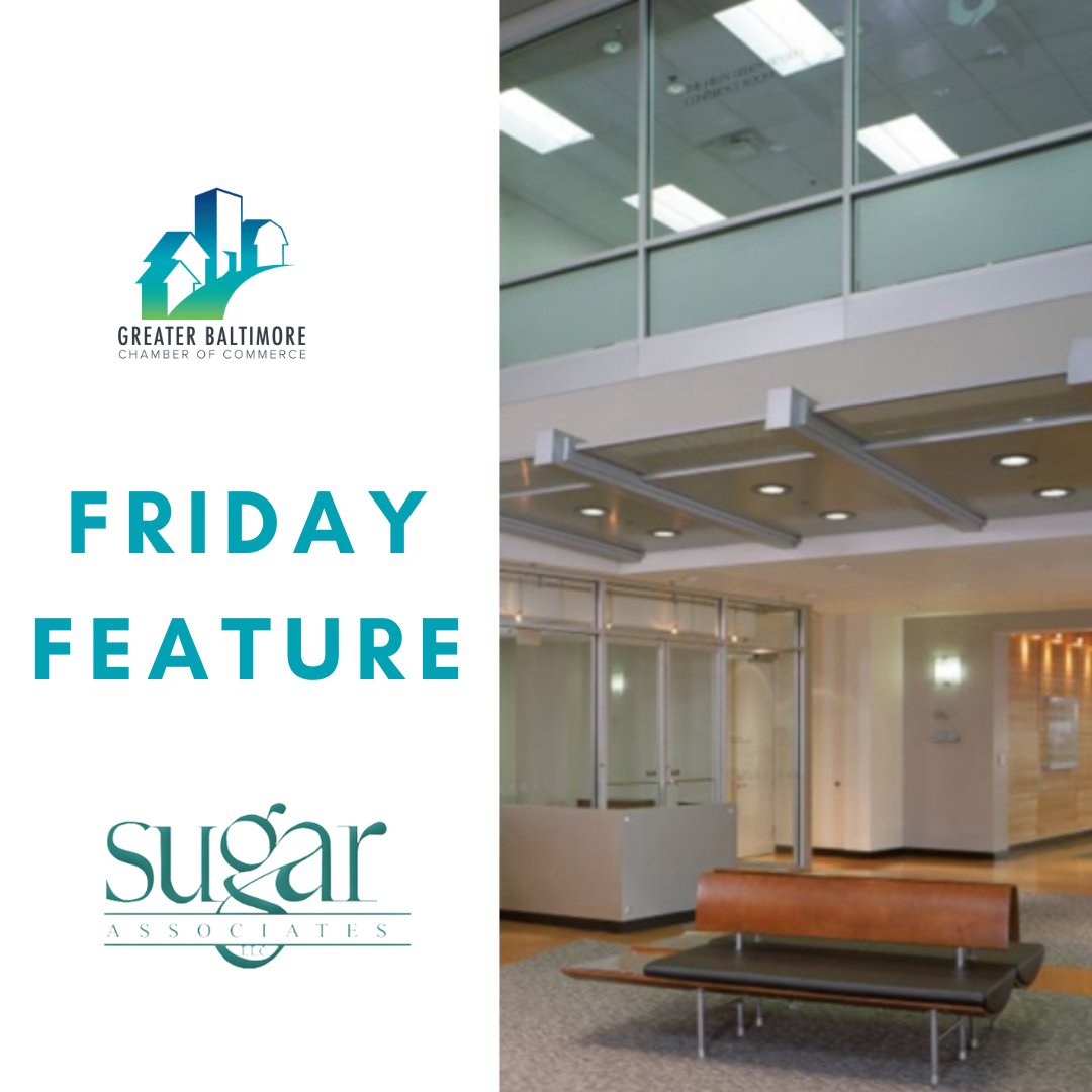 Sugar Associates is a woman-owned full-service professional design firm that provides interior architectural design, interior design, space programming, space planning and facility planning services!
sugarassociates.com/index.php
#InteriorDesign #FeatureFriday #MemberFeature #Baltimore