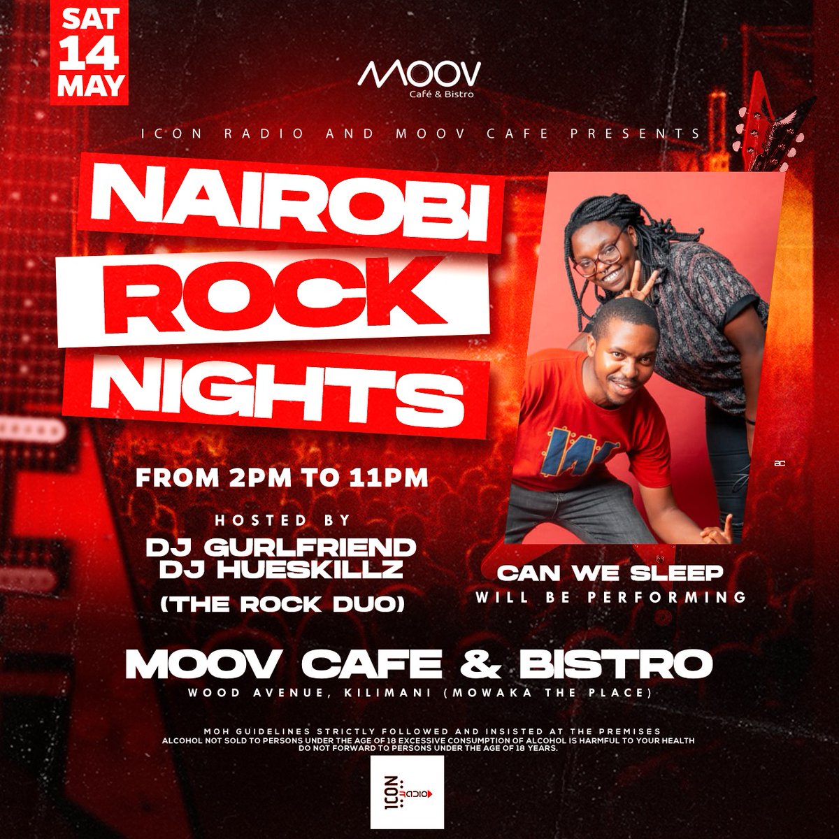 Let's Rock already!!! 😁😁🕺🕺🙌. I love dope a$$ music and I think so do you 😃😃. Catch a vibe with @canw3sleep and <a href="/ode/">On Demand Entertainment</a>.to.the.blind on this beautiful Saturday on the 14th @moov_cafe_bistro . I'll be playing alongside <a href="/Hueskillz2/">Hueskillz</a> ... Can't wait 😃🕺🕺🤘🤘