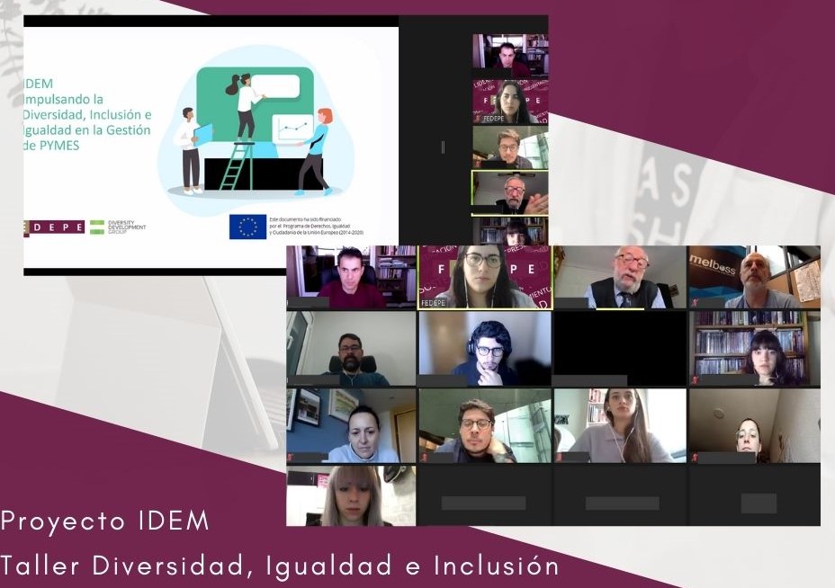 MujeresFedepe's tweet photo. 💪🏻Terminamos una semana en la que hemos celebrado distintos formativos de #ProyectoIDEM
💪🏻Seguimos trabajando para aumentar la #inclusión #diversidad #igualdad de las #PymesUnidas
🏃🏻♀️Estás a tiempo de inscribirte👉🏻https://t.co/dYt9LLVB47
#gratuito #online @ComisionEuropea https://t.co/iMKH1ctiUX