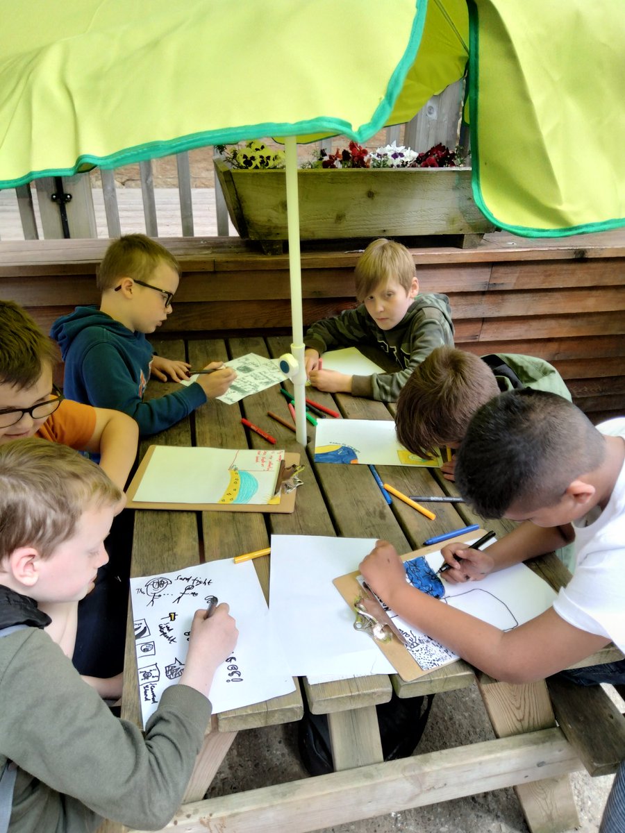 stjosephskly's tweet photo. Busy recording our favourite memories of our adventure at Boggle Hall, lunch then home soon. #teamchestnut https://t.co/VG58jxw1JU
