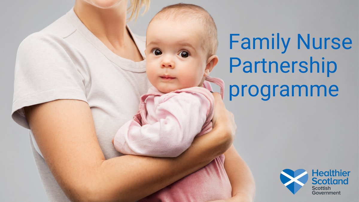 scotgovhealth's tweet photo. 📣Today @ScotGov published a 10 Year Analysis of the Family Nurse Partnership programme in Scotland. 

The programme supports young first time mothers &amp; their children, from early pregnancy until their child reaches two.💙

Find out more ➡️ https://t.co/g0BcxGVCt3 https://t.co/Q0tYJyRTOP