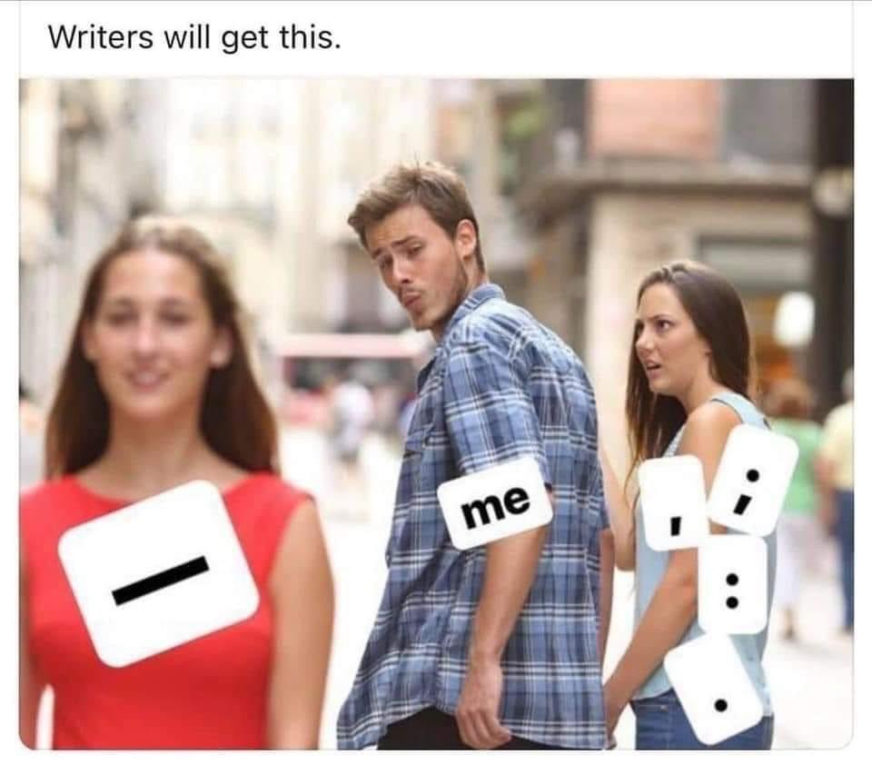 DaveChesson's tweet image. Oh lord yes this is true…#selfpublishing #writingcommmunity #amwriting #grammar