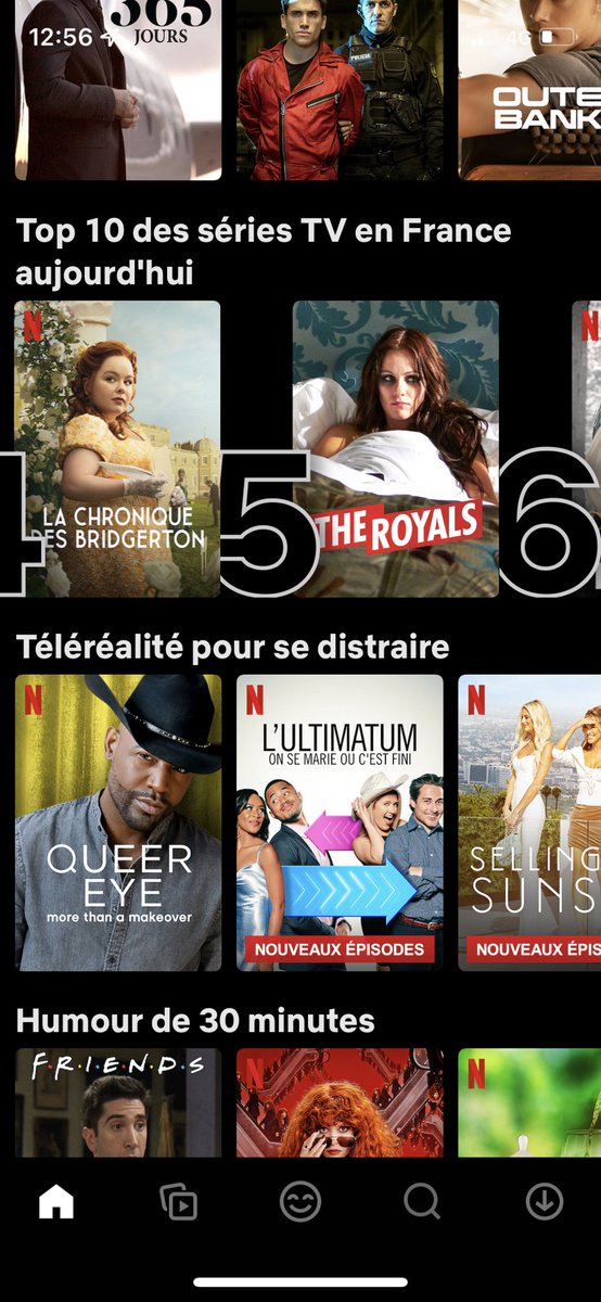 @williammoseley @NetflixIT @netflix Number 5 in France