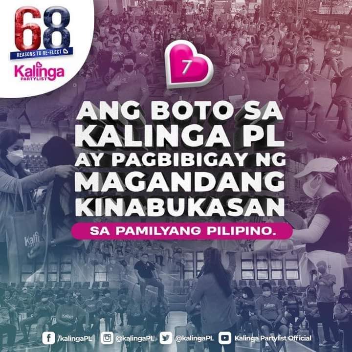 edoria32's tweet photo. Re-Elect #68KalingaPartylist subok sa serbisyong pang-kalusugan, pang-kabuhayan, pang-edukasyon, pang-imprastraktura, at iba pa. https://t.co/Mj5HpiDPju