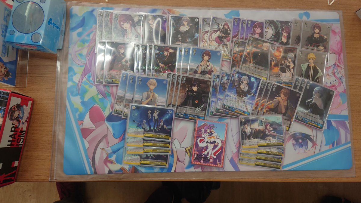 card_bankshop's tweet photo. 本日開催の #ヴァイスシュバルツ 「#D_CIDE TRAUMEREI発売記念大会」、優勝者は「小豆」様でした。
おめでとうございます!🎉
「天神子兎音様をよろしく!」とのコメントをいただきました。
日曜日は非公認大会を開催します。皆様のご参加をお待ちしております!
#ヴァイス #トロメラ #ws2tcg #秋葉原 https://t.co/H7pc1e7kLs