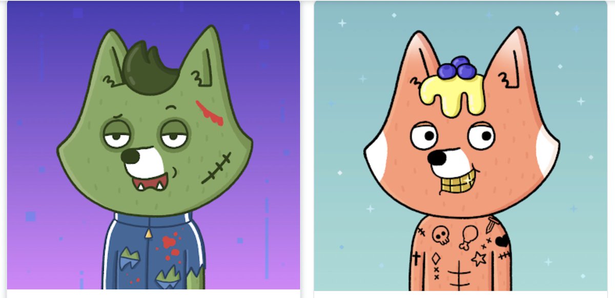 ramynboy22's tweet photo. Welcome @foxfamnft zombie and fox tattoo to my collection.
#NFTCommumity #NFTcollections https://t.co/3IA17zzljR
