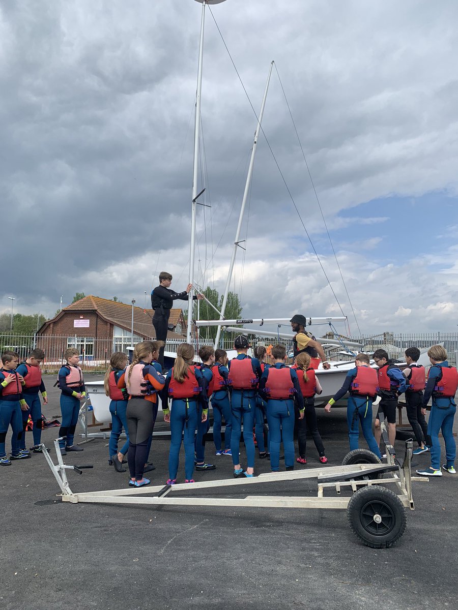 DroxfordJun's tweet photo. Year 5 sailing @AS_Centres Portsmouth - Langston Harbour. Amazing three days sailing, Kayaking, stand up paddle boarding in perfect conditions. All children achieved their RYA Youth Sailing scheme Stage 1. Used lots of their skills for learning and school values and laughed lots! https://t.co/1nHRZPAAzY