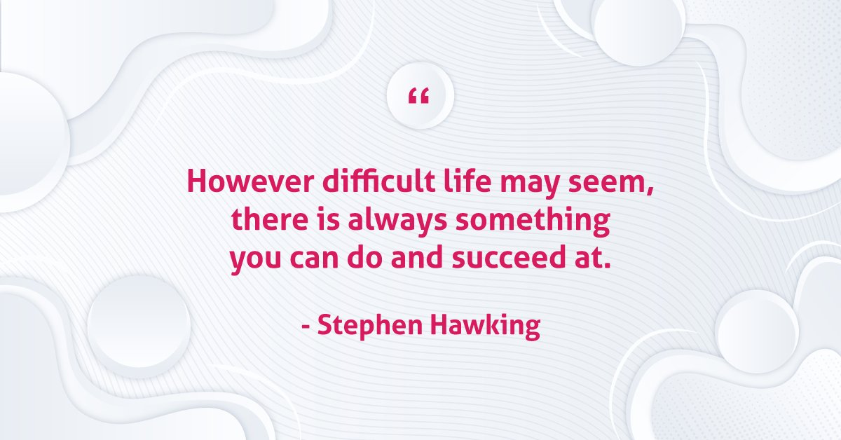 CollearOnline's tweet photo. No matter your limitations - you can continue to learn.
#Collear #PamTen #StephenHawking #inspirational #mondaymotivation #quoteoftheday #learn #learning https://t.co/KDQJsRe2O6