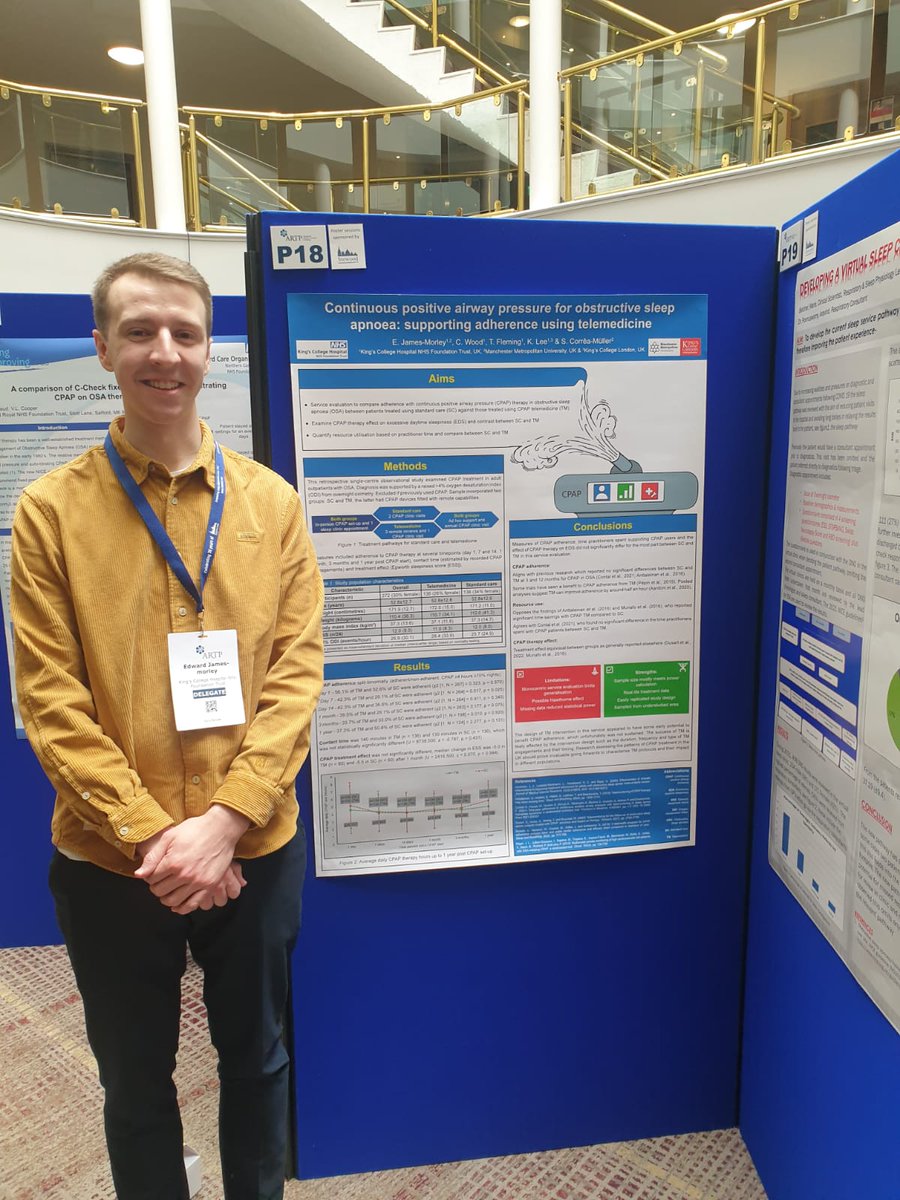 Flemboporkpie's tweet photo. Congratulations to Eddy presenting his MSc dissertation and representing Respiratory Physiology @KingsCollegeNHS at the ARTP conference #ARTPConference2022. We are very proud 👏 https://t.co/yzIZC1icDS