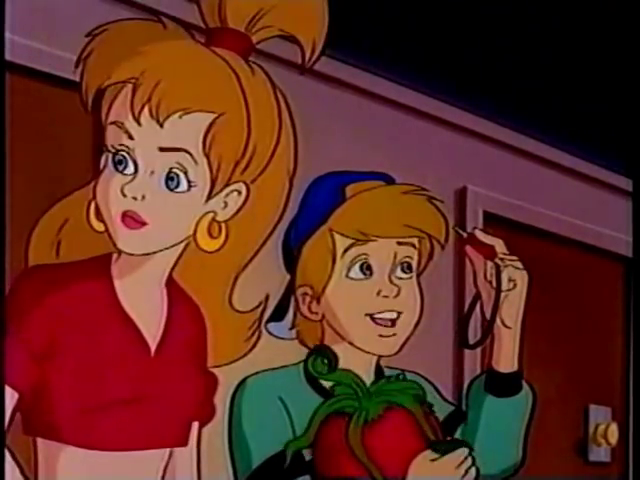 TrevaLBow's tweet photo. @teejslipko Attack of the Killer Tomatoes! I loved Tara Boumdeay's name, but it weirded me out that she was a tomato-turned-human.🍅 https://t.co/jV8Q7xCe2H