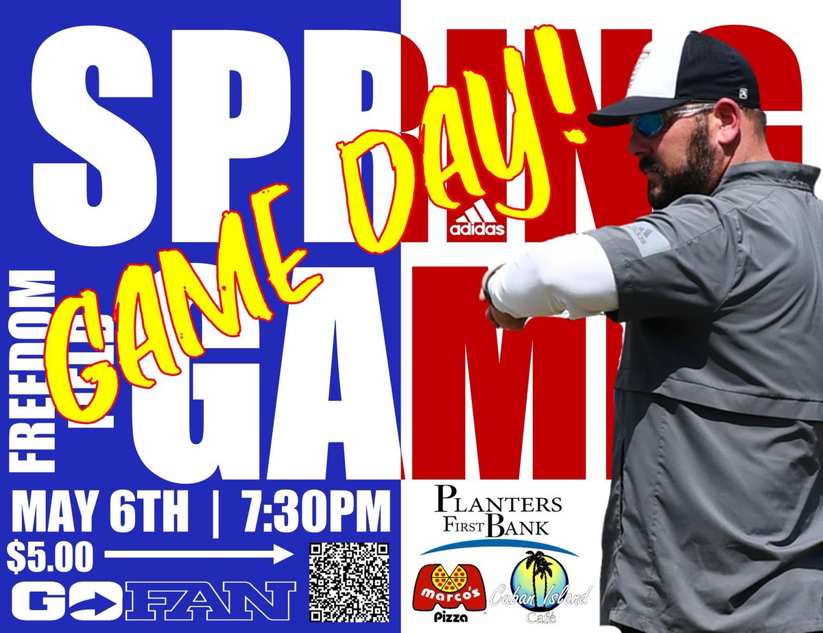 It’s GAME DAY!!! 
WARHAWKS vs GREYHOUNDS

Come support the "ALL NEW for '22" Warhawks and their new Head Coach and Coaching Staff. <a href="/Coach_Ingram/">Coach Josh Ingram</a> <a href="/VeteransHS/">Veterans Football</a> <a href="/GreyhoundFball/">Jones County Football</a> 

Tickets For Sale only on GoFan. $5.00
gofan.co/app/events/605…