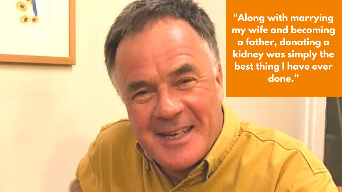 Giveakidney's tweet photo. Joe, from Dorset, says along with marrying his wife &amp; becoming a father, donating his kidney to a stranger was "the best thing he's ever done". Read more of Joe's story @InYourArea_UK#kidneydonation #organtransplant https://t.co/64hyKFjJLp https://t.co/0h00Hs4mqO